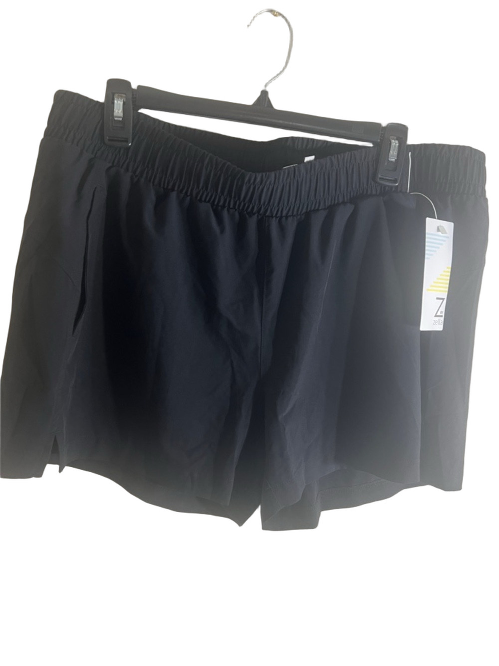 Zella WOMEN’s athletic shorts, size XL Black, YOGA GYM RUNNING WORKOUT New